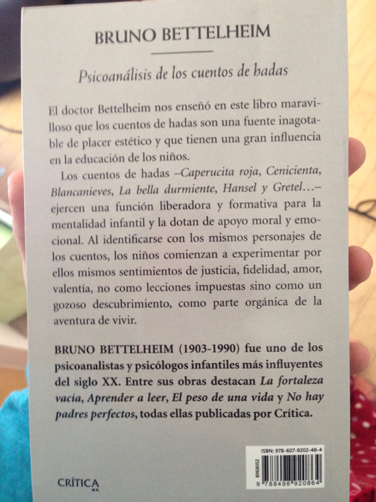 PSICOANALISIS DE LOS CUENTOS DE HADAS - Bettelheim Bruno book collectible [Barcode 9786079202484] - Main Image 2