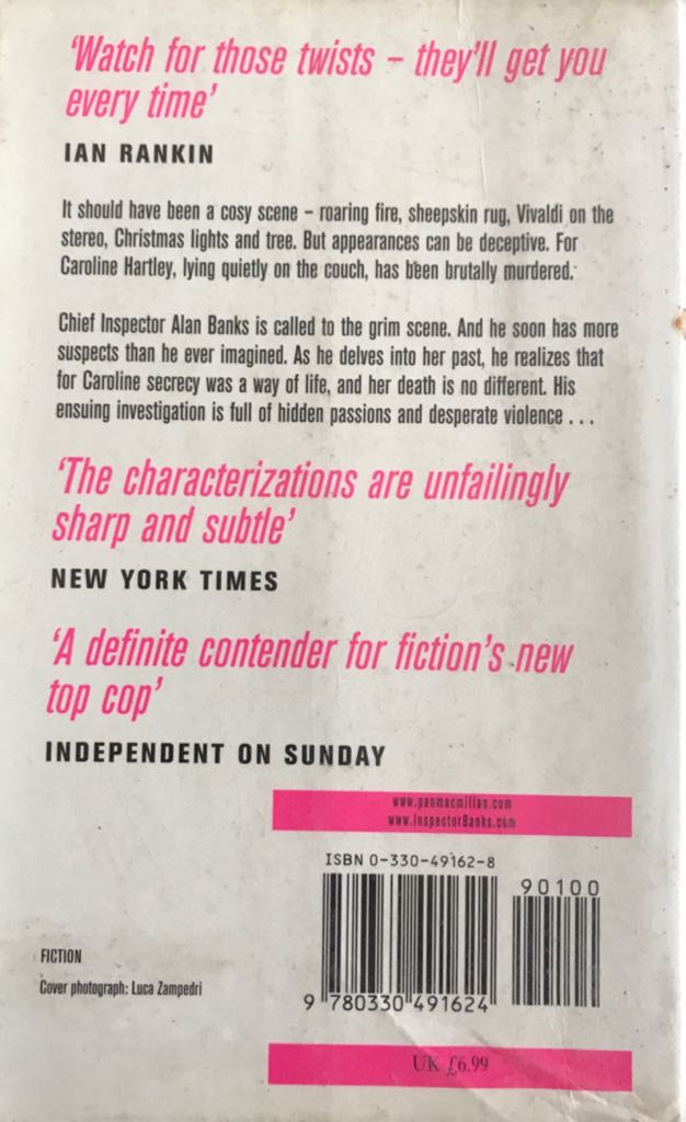Past Reason Hated - Peter Robinson (Pan Macmillan - Paperback) book collectible [Barcode 9780330491624] - Main Image 2
