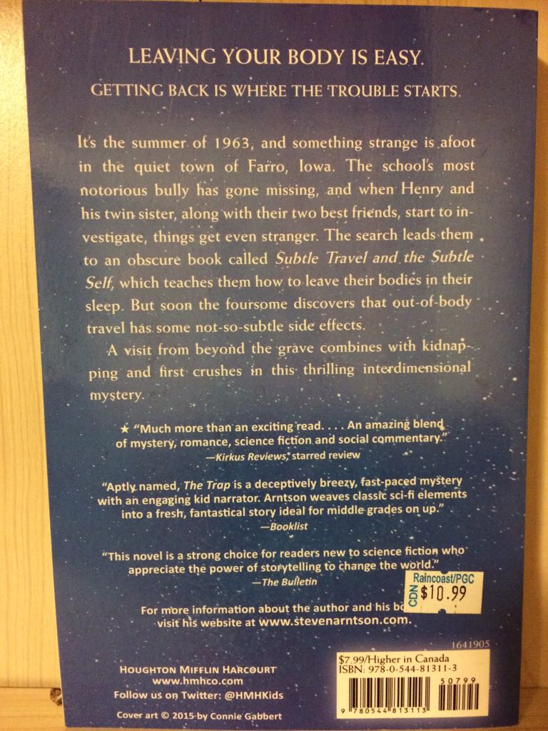 The TRAP - Tabitha King (Hmh Books for Young Readers) book collectible [Barcode 9780544813113] - Main Image 2