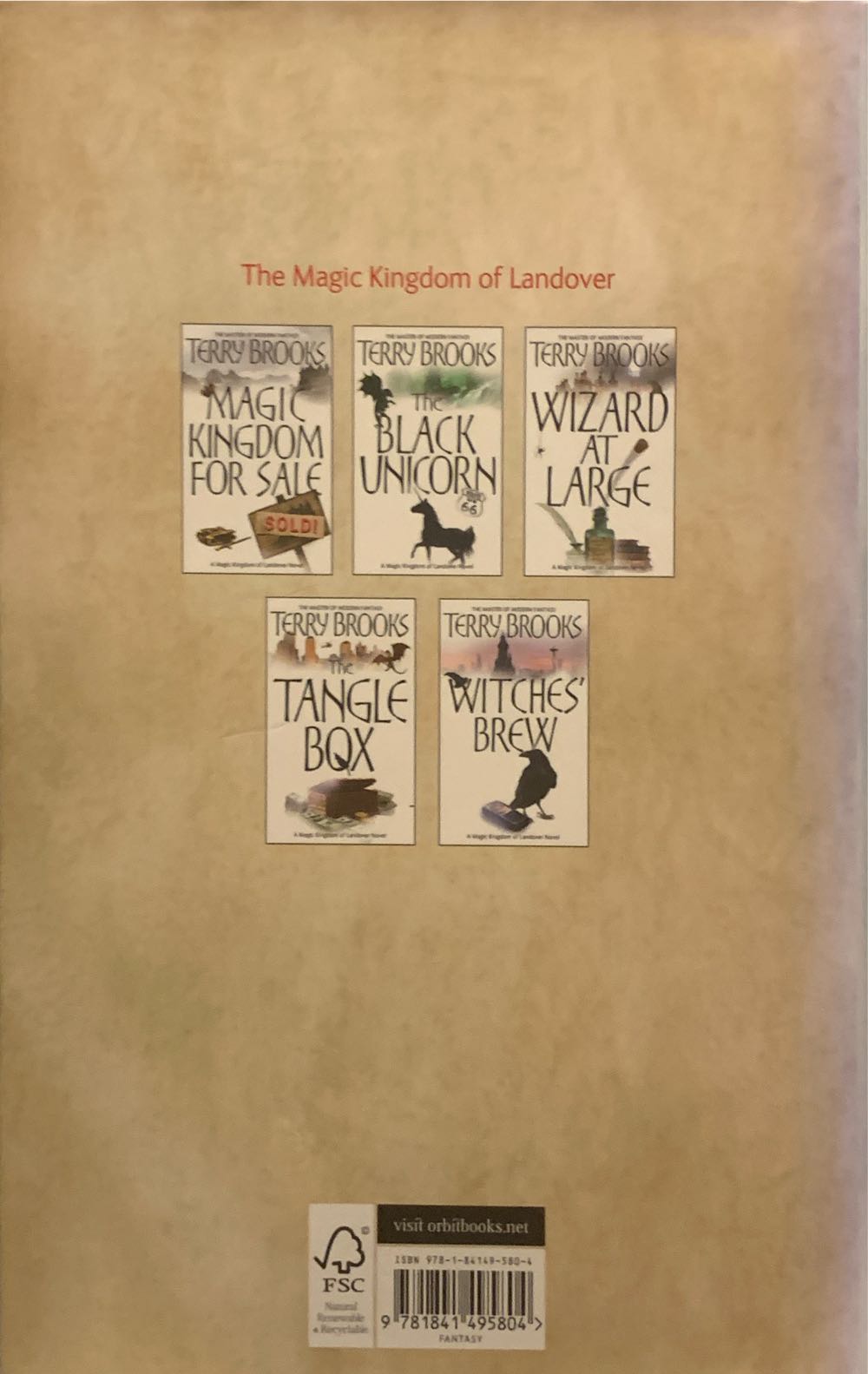 A Princess Of Landover - Terry Brooks (Orbit - Hardcover) book collectible [Barcode 9781841495804] - Main Image 3