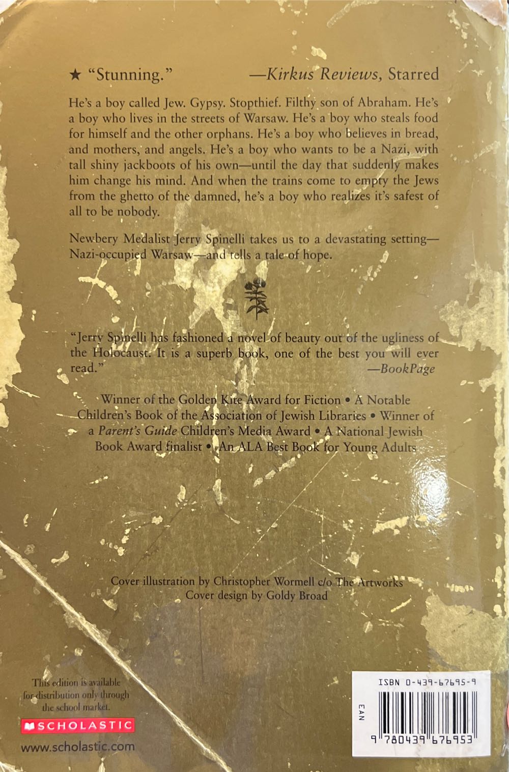 Milkweed - Jerry Spinelli (Laurel Leaf) book collectible [Barcode 9780439676953] - Main Image 2