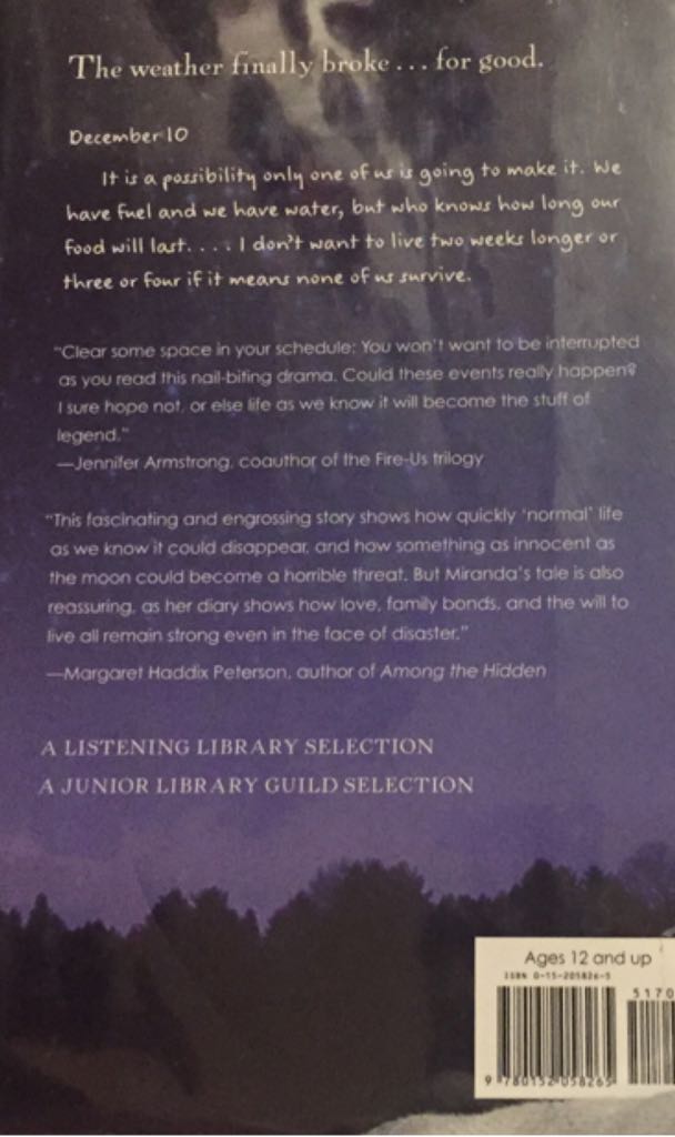 Life As We Knew It - Susan Beth Pfeffer (Hmh Books for Young Readers - Hardcover) book collectible [Barcode 9780152058265] - Main Image 2