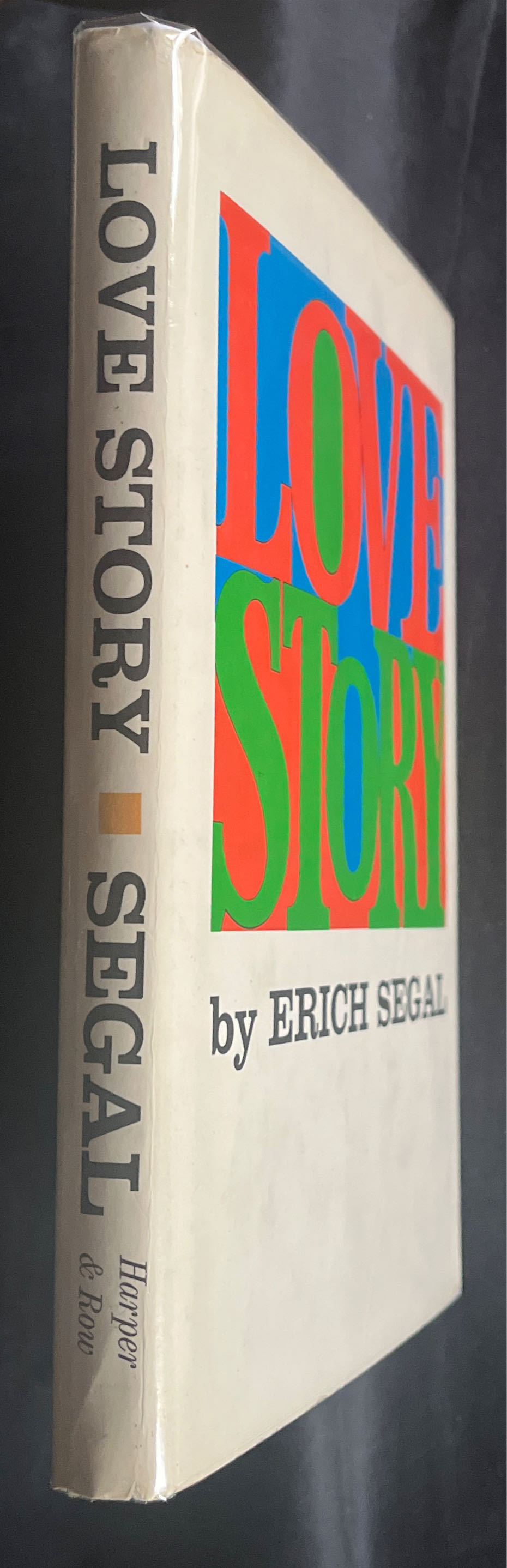 Love Story - Erich Segal (Harper & Row, Publishers, Inc - Hardcover) book collectible - Main Image 3