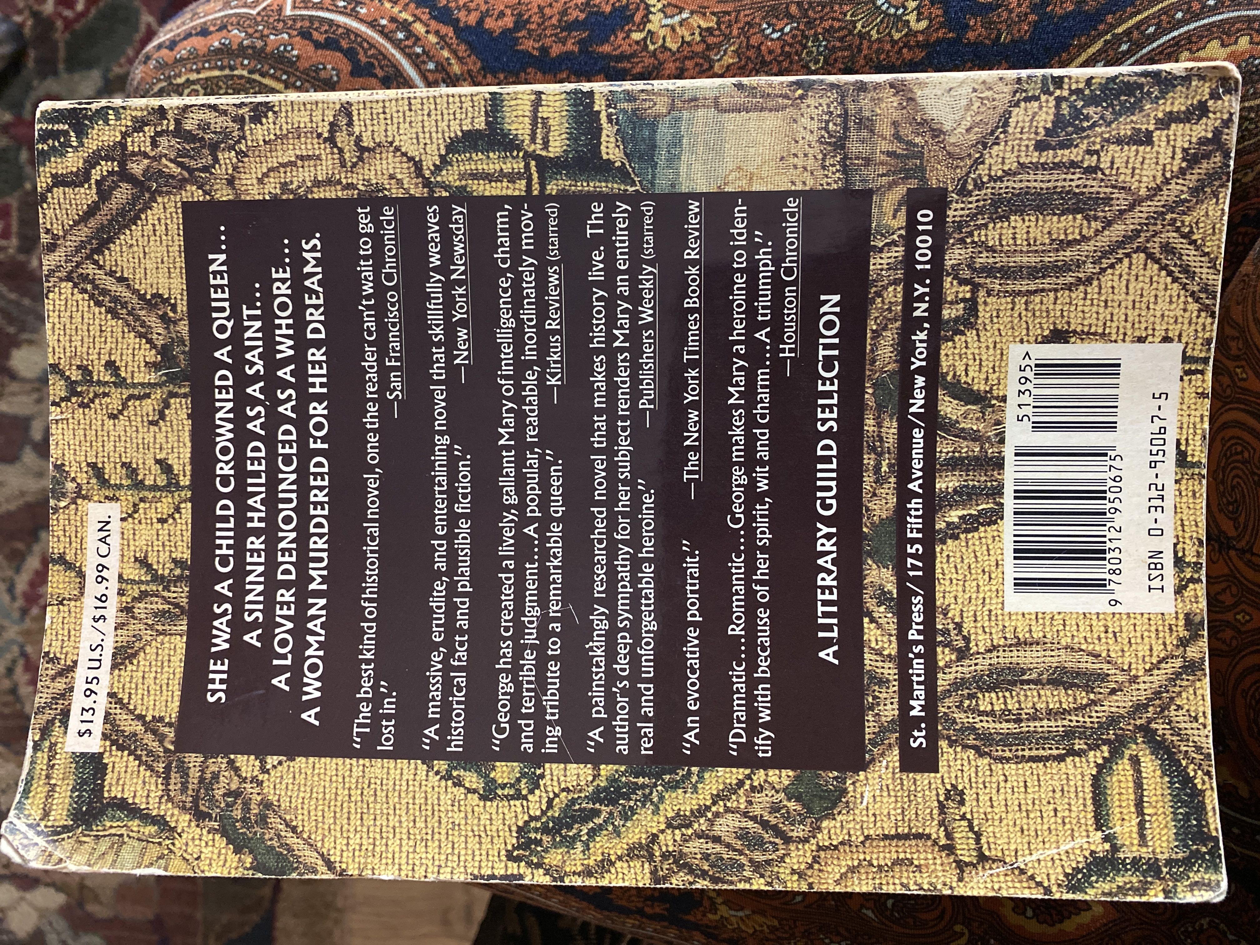 Mary Queen of Scotland and the Isles - Margaret George (St Martins Pr - Paperback) book collectible [Barcode 9780312950675] - Main Image 2