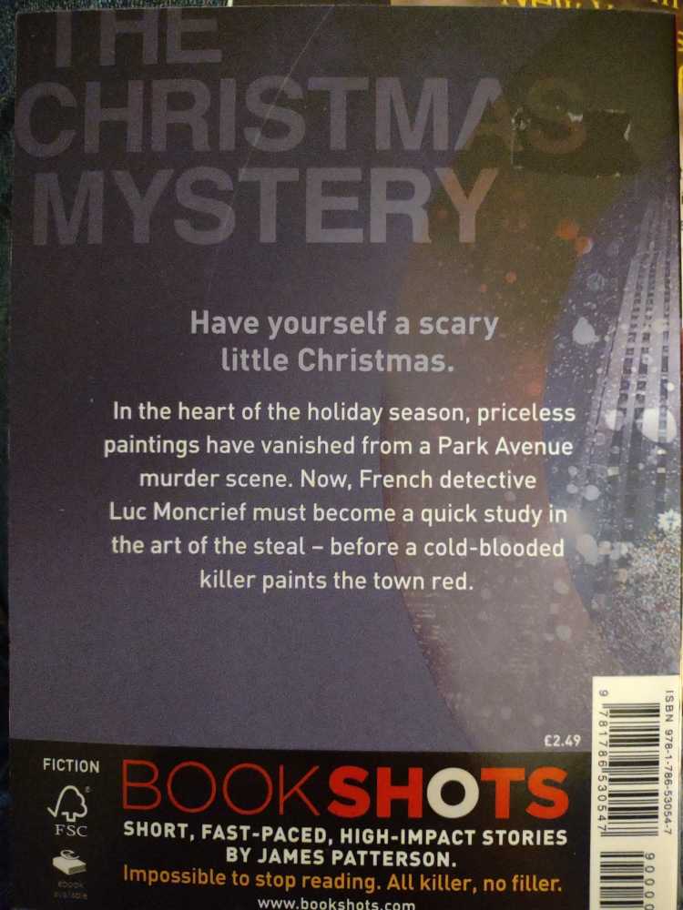 The Christmas Mystery - James Patterson (Little, Brown and Company - Paperback) book collectible [Barcode 9781786530547] - Main Image 2