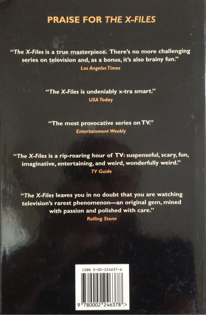 The X-Files: Ruins - Kevin J. Anderson (Harper Voyager - Hardcover) book collectible [Barcode 9780002246378] - Main Image 2