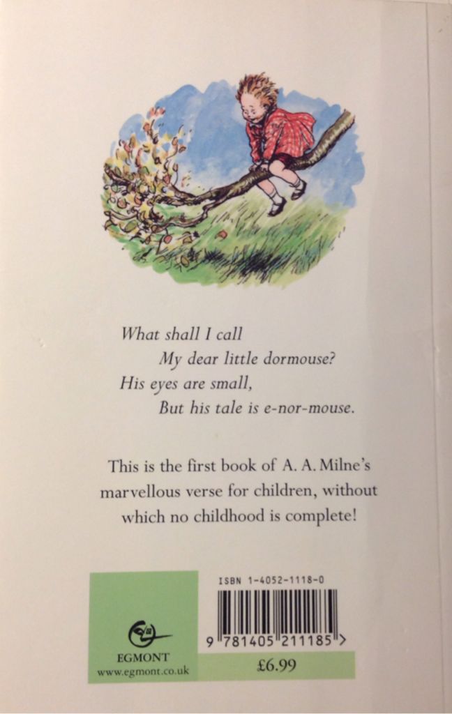 WHEN WE WERE VERY YOUNG - A. A. Milne (Vintage Digital - Hardcover) book collectible [Barcode 9781405211185] - Main Image 2