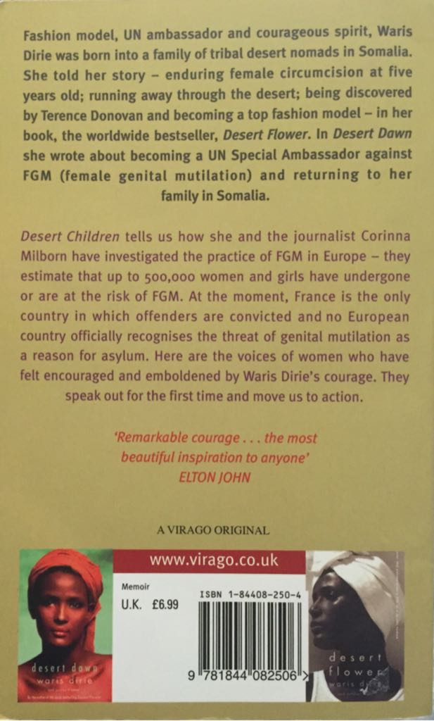 Desert Children  - Dirie, Waris (Virago - Paperback) book collectible [Barcode 9781844082506] - Main Image 2