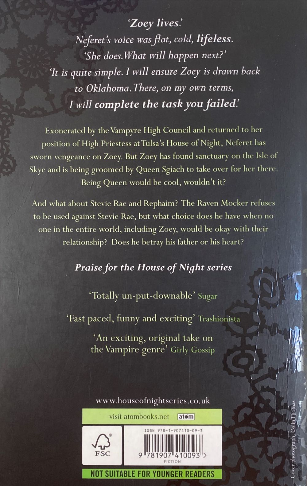 Awakened - P C And Kristin Cast (Atom - Paperback) book collectible [Barcode 9781907410093] - Main Image 2