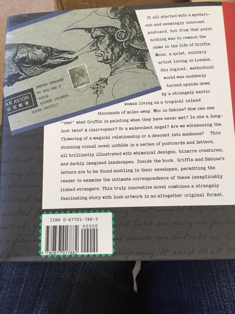 Griffin and Sabine: An Extraordinary Correspondence - Nick Bantock (Chronicle Books - Hardcover) book collectible [Barcode 9780877017882] - Main Image 2