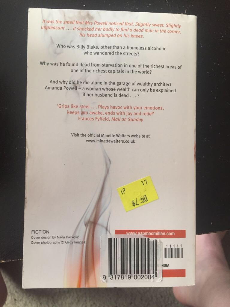 The Echo - Minette Walters (Paperback) book collectible - Main Image 2