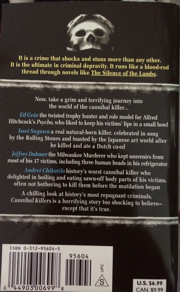 Cannibal Killers - Haining Peter (St Martins Paperbacks - Paperback) book collectible - Main Image 2