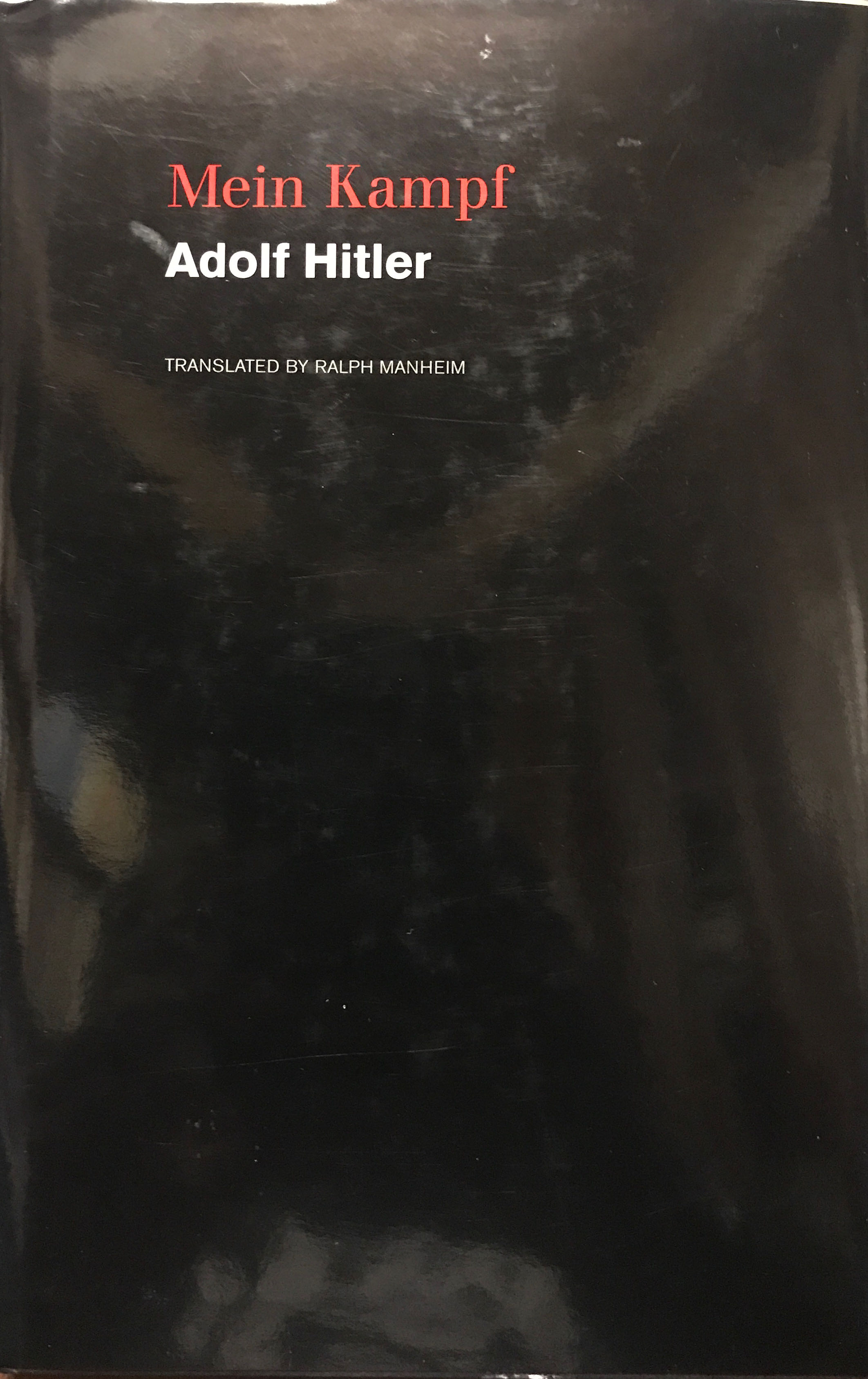 Mein Kampf - Adolf Hitler (Zentralverlag Der NSDAP - Hardcover) book collectible [Barcode 9780395951057] - Main Image 3
