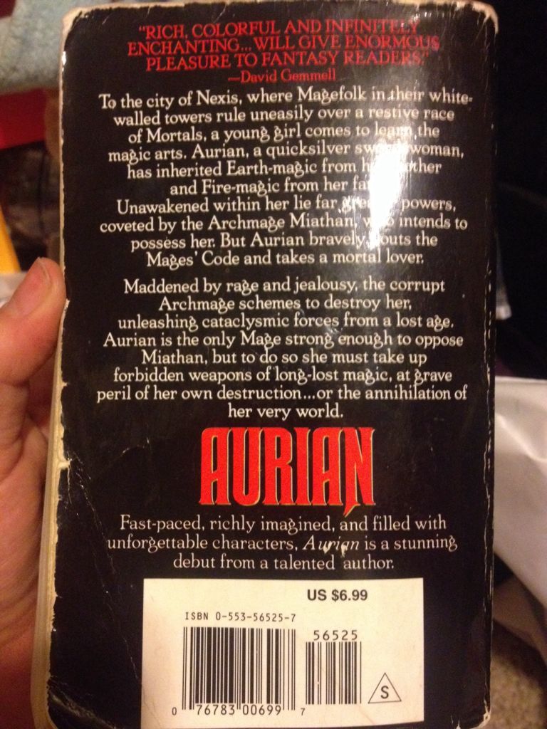 Aurian - Maggie Furey (Bantam Spectra - Paperback) book collectible - Main Image 2