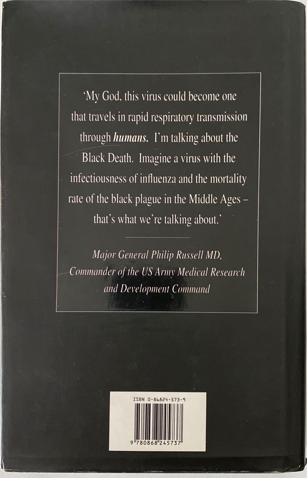 The Hot Zone - Richard Preston (Hardcover) book collectible [Barcode 9780868245737] - Main Image 4