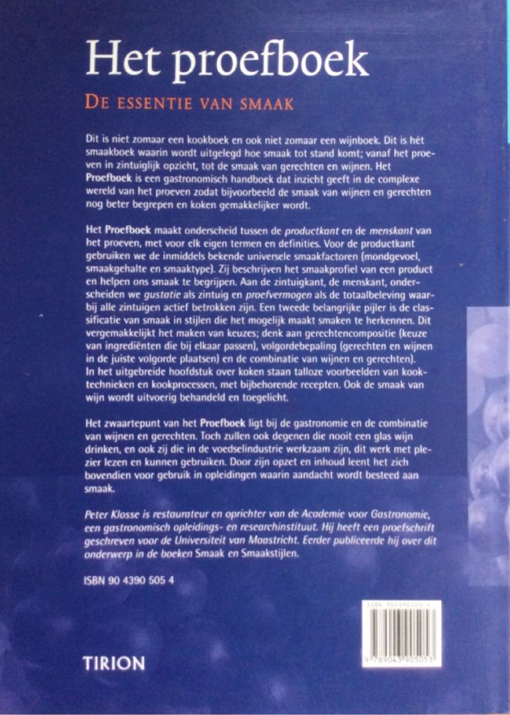 Het proefboek - Klosse Peter book collectible [Barcode 9789043905053] - Main Image 2