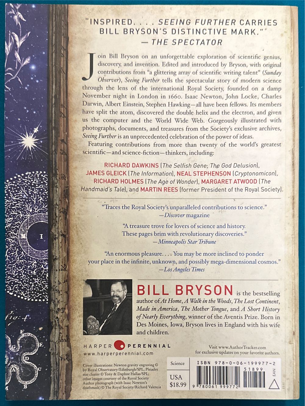 Seeing Further - Bill Bryson (William Morrow Paperbacks - Paperback) book collectible [Barcode 9780061999772] - Main Image 2