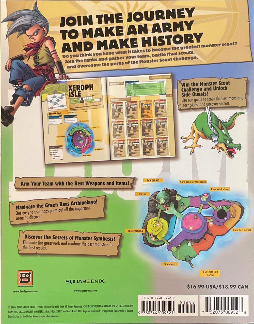 Dragon Quest Monsters Joker DQM - Michael Owen (Brady Games - Paperback) book collectible [Barcode 9780744009521] - Main Image 2