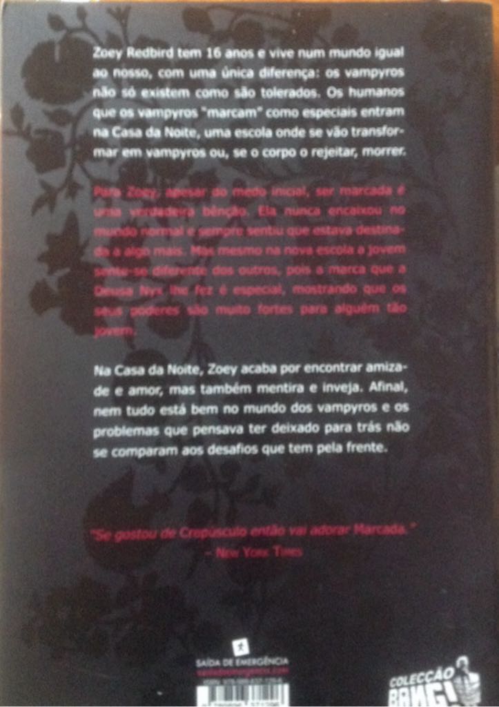 MARCADA - P. C. (Edições Saída De Emergência) book collectible [Barcode 9789896371296] - Main Image 2