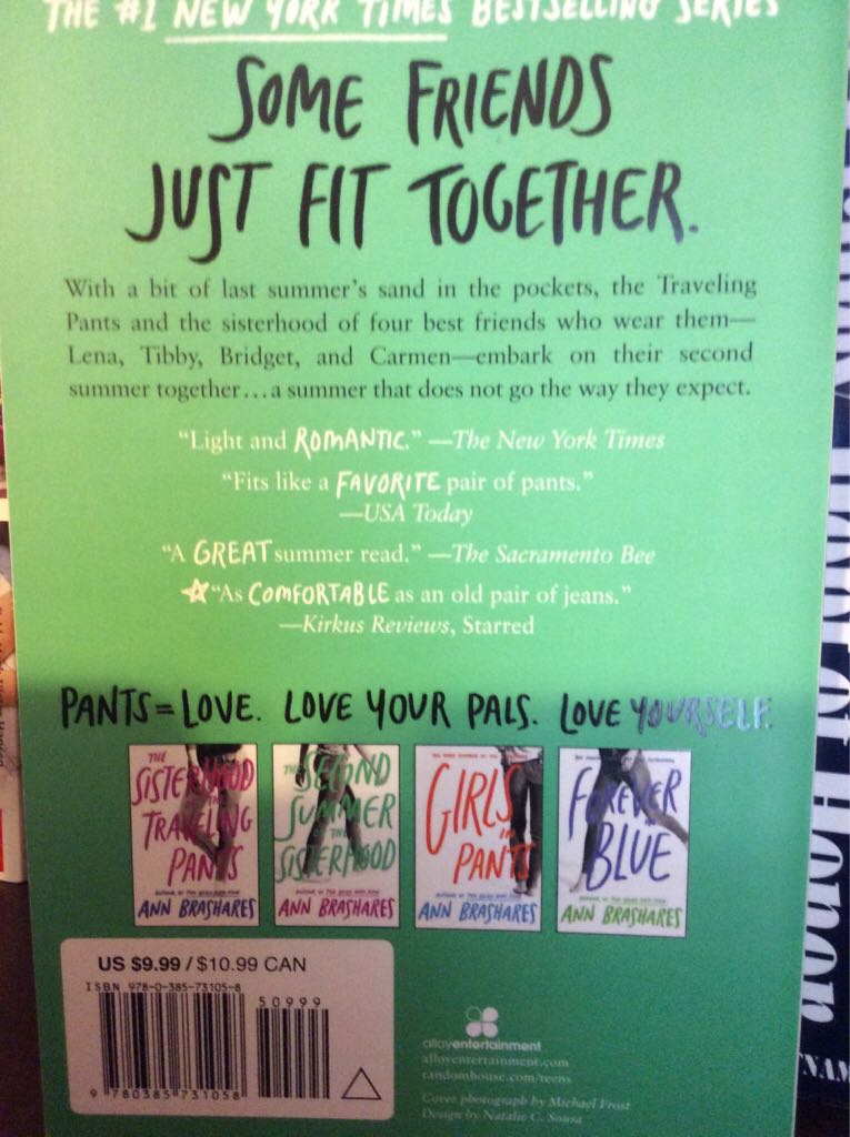 The Second Summer of the Sisterhood  book collectible - Main Image 2