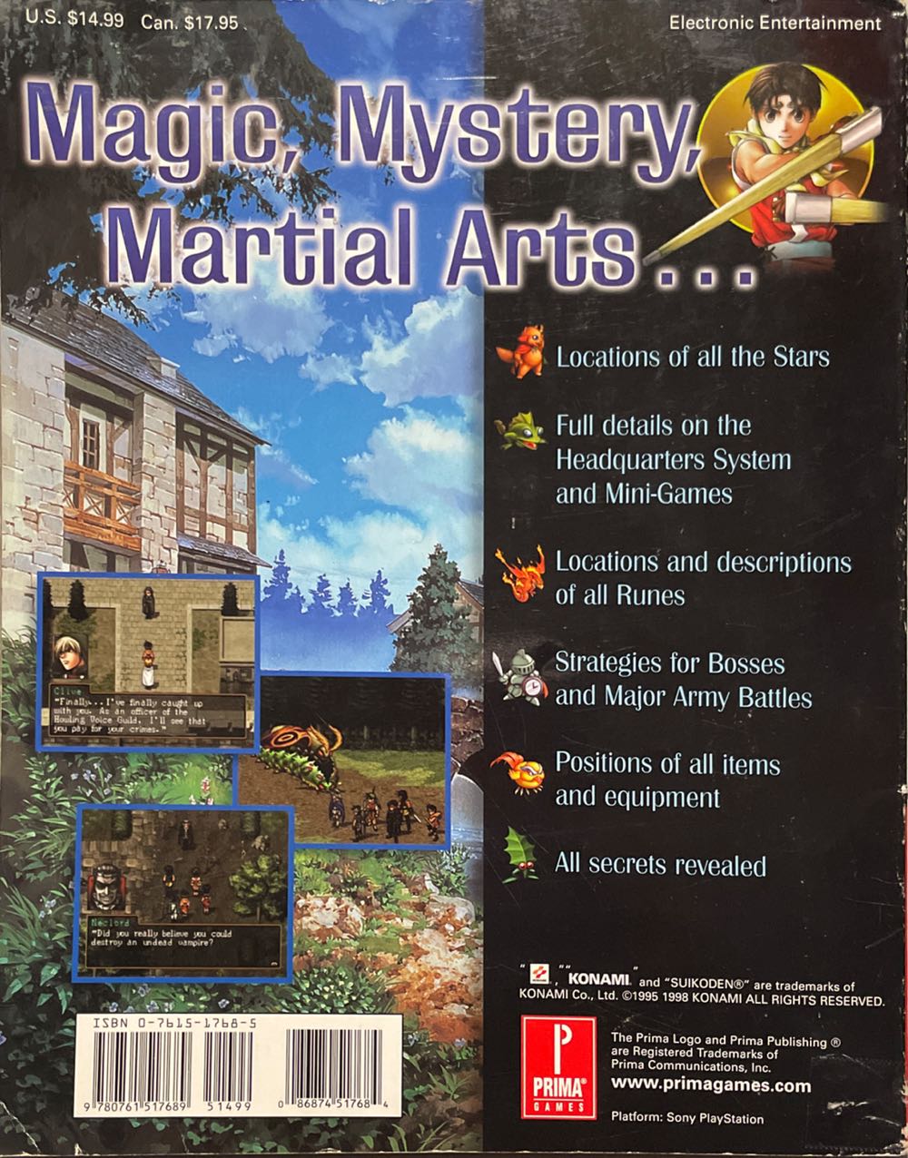 Suikoden 2 - Playstation (- Paperback) book collectible [Barcode 9780761517689] - Main Image 2