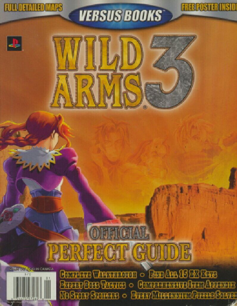 Wild Arms 3 Official Perfect Guide - Steve Thomason book collectible - Main Image 1
