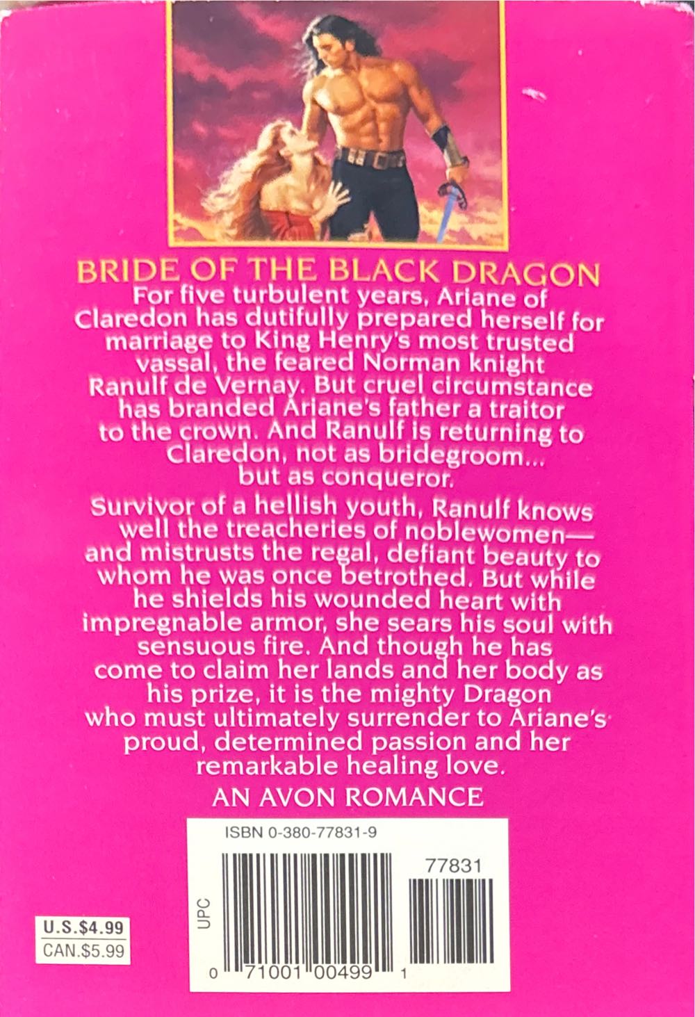 Nicole Jordan: SA: The Warrior - Nicole Jordan (Avon Books - Paperback) book collectible [Barcode 9780380778317] - Main Image 2