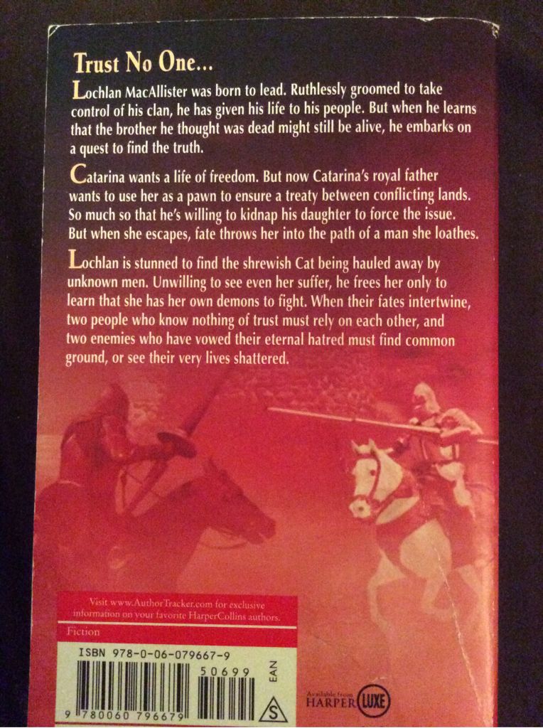 Warrior, The - Kinley MacGregor (Avon Fiction - Hardcover) book collectible [Barcode 9780739489857] - Main Image 2