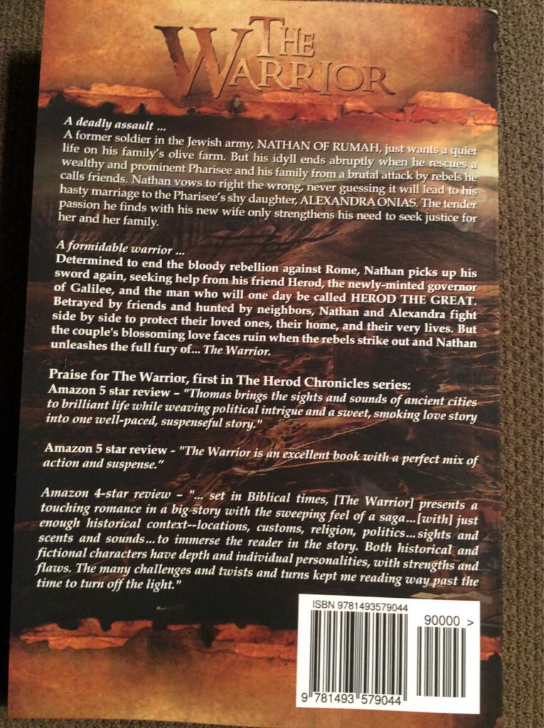 The Warrior  book collectible [Barcode 9781493579044] - Main Image 2