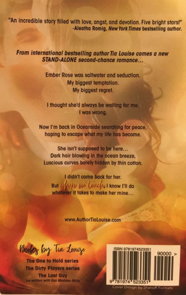 When We Touch - Tia Louise book collectible [Barcode 9781974523351] - Main Image 2