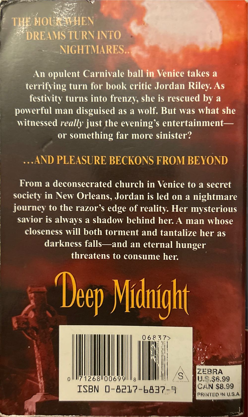 Deep Midnight - Shannon Drake (Zebra Books - Paperback) book collectible [Barcode 9780821768372] - Main Image 2
