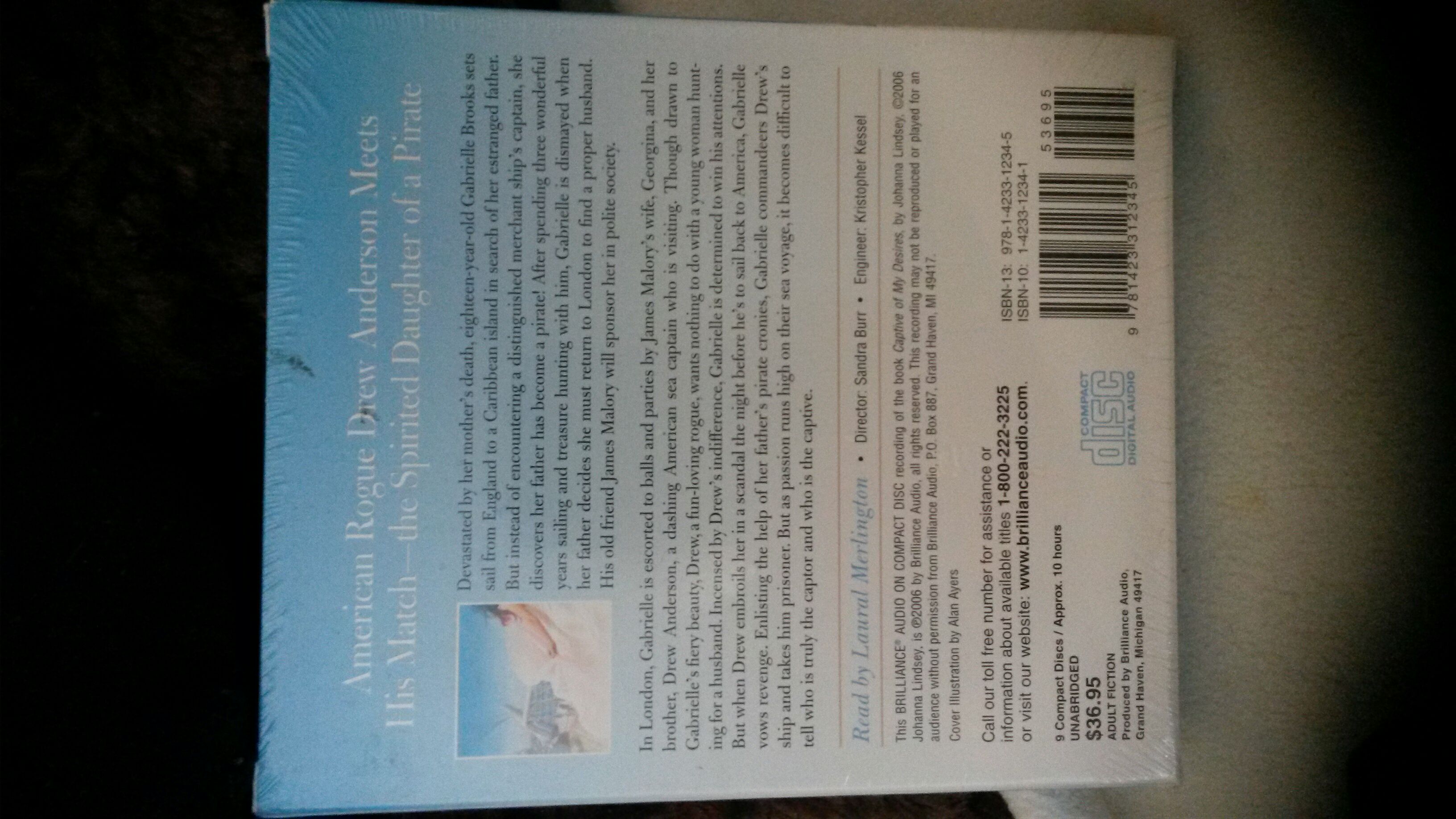 Captive of My Desires - Johanna Lindsey (Pocket Books - Paperback) book collectible [Barcode 9781416505488] - Main Image 2