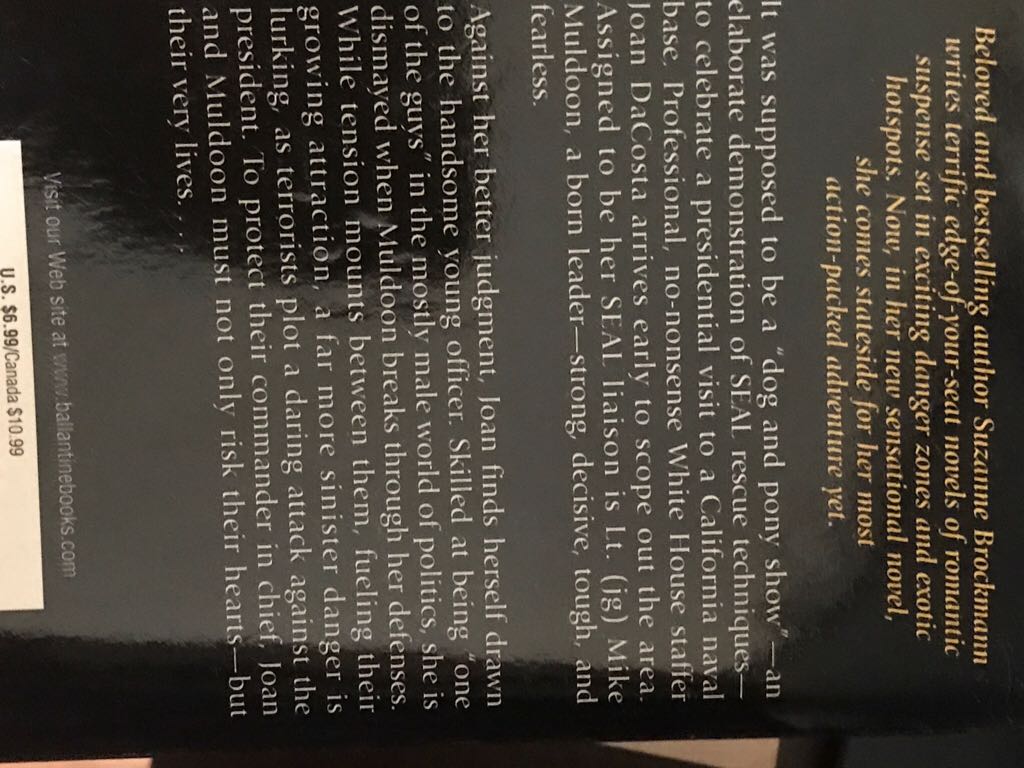 Into the Night - Suzanne Brockmann (Ballantine Books - Paperback) book collectible [Barcode 9780804119726] - Main Image 2