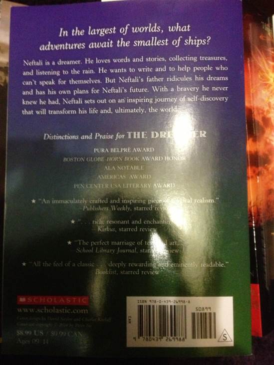 The Dreamer - Pam Munoz Ryan (Scholastic Press - Paperback) book collectible [Barcode 9780439269988] - Main Image 2