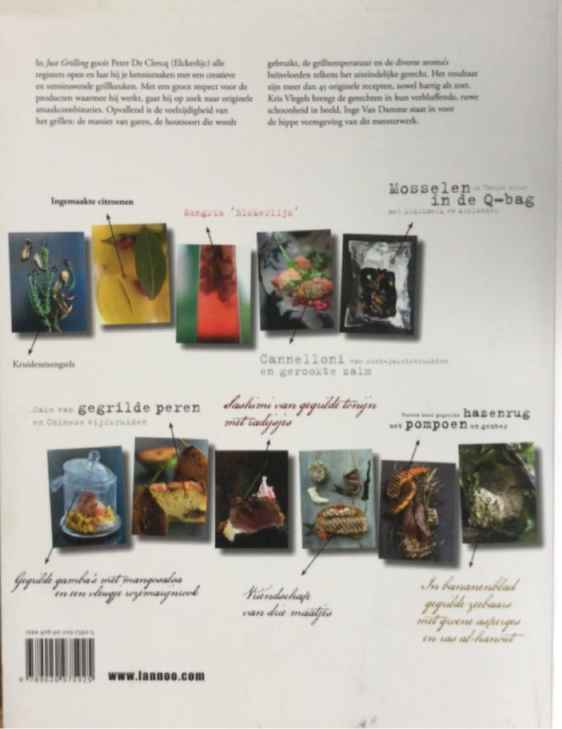 Just grilling - De Clerq Peter book collectible [Barcode 9789020975925] - Main Image 2