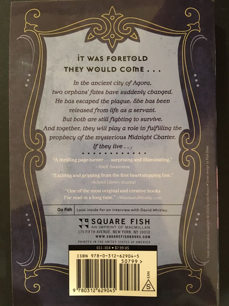 The Midnight Charter - David Whitley book collectible [Barcode 9780312629045] - Main Image 2