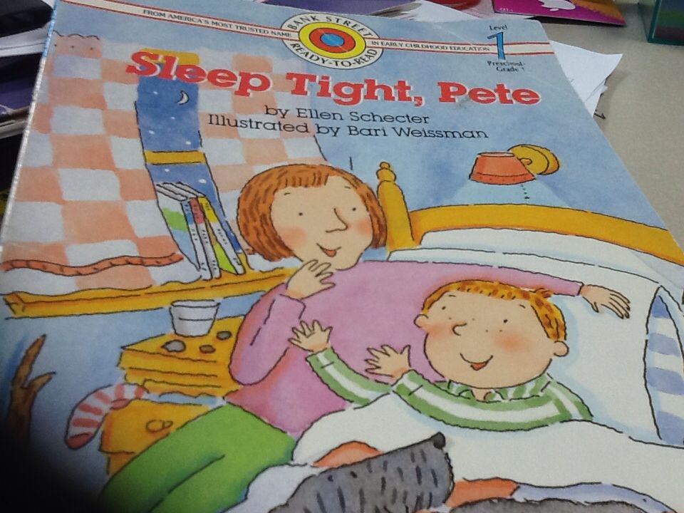 Sleep Tight - Ellen Schecter (Dell Books for Young Readers) book collectible [Barcode 9780553541649] - Main Image 1