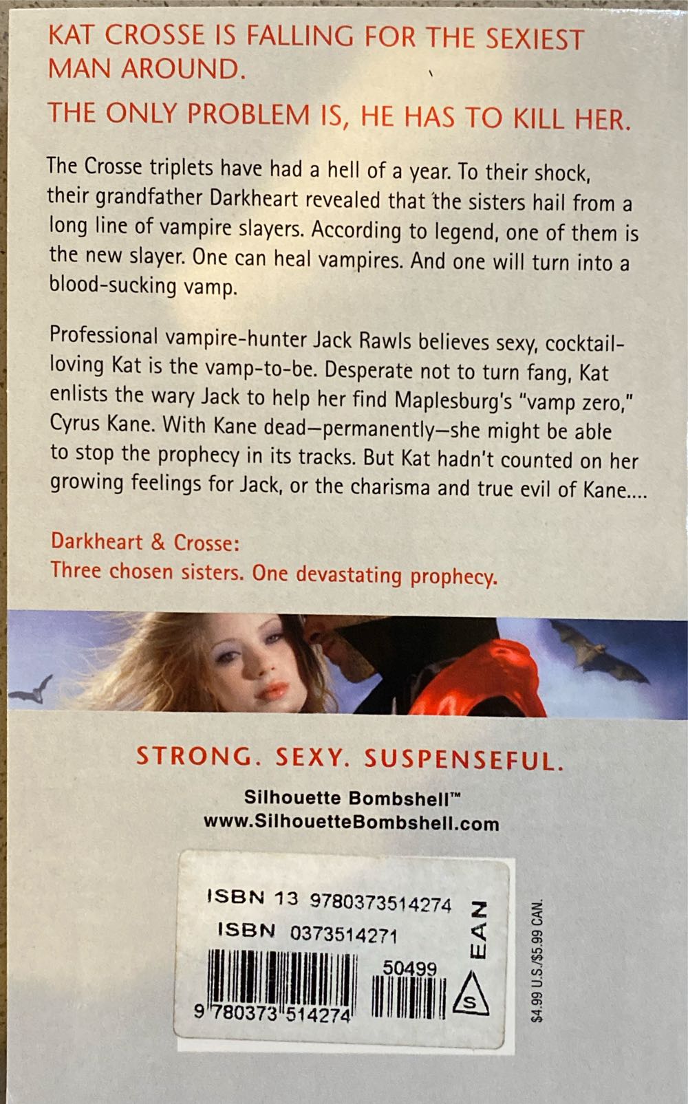 Vampaholic - Harper Allen (Silhouette Bombshell - Paperback) book collectible [Barcode 9780373514274] - Main Image 2