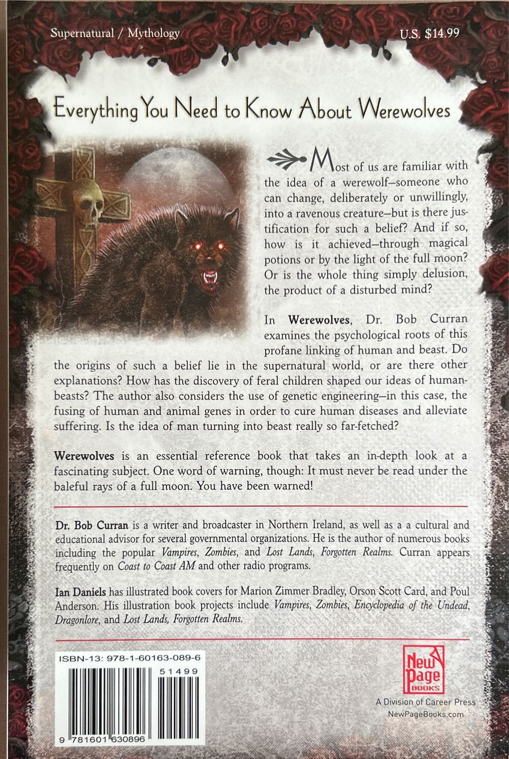 Werewolves - Bob Curran (New Page Books - Paperback) book collectible [Barcode 9781601630896] - Main Image 2