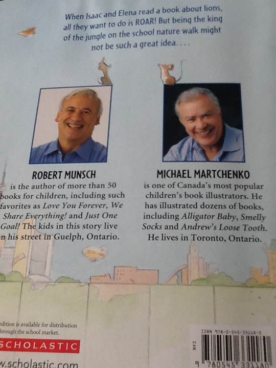 Roar! - Robert Munsch (n/a (2011) - Paperback) book collectible [Barcode 9780545331180] - Main Image 2