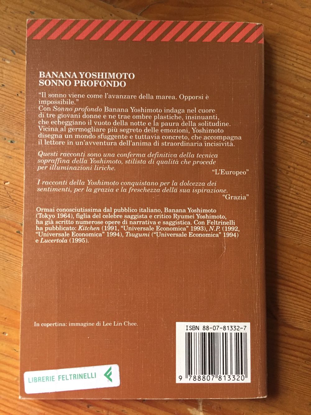 Sonno Profondo - Banana Yoshimoto (Feltrinelli Editore - Paperback) book collectible [Barcode 9788807813320] - Main Image 2