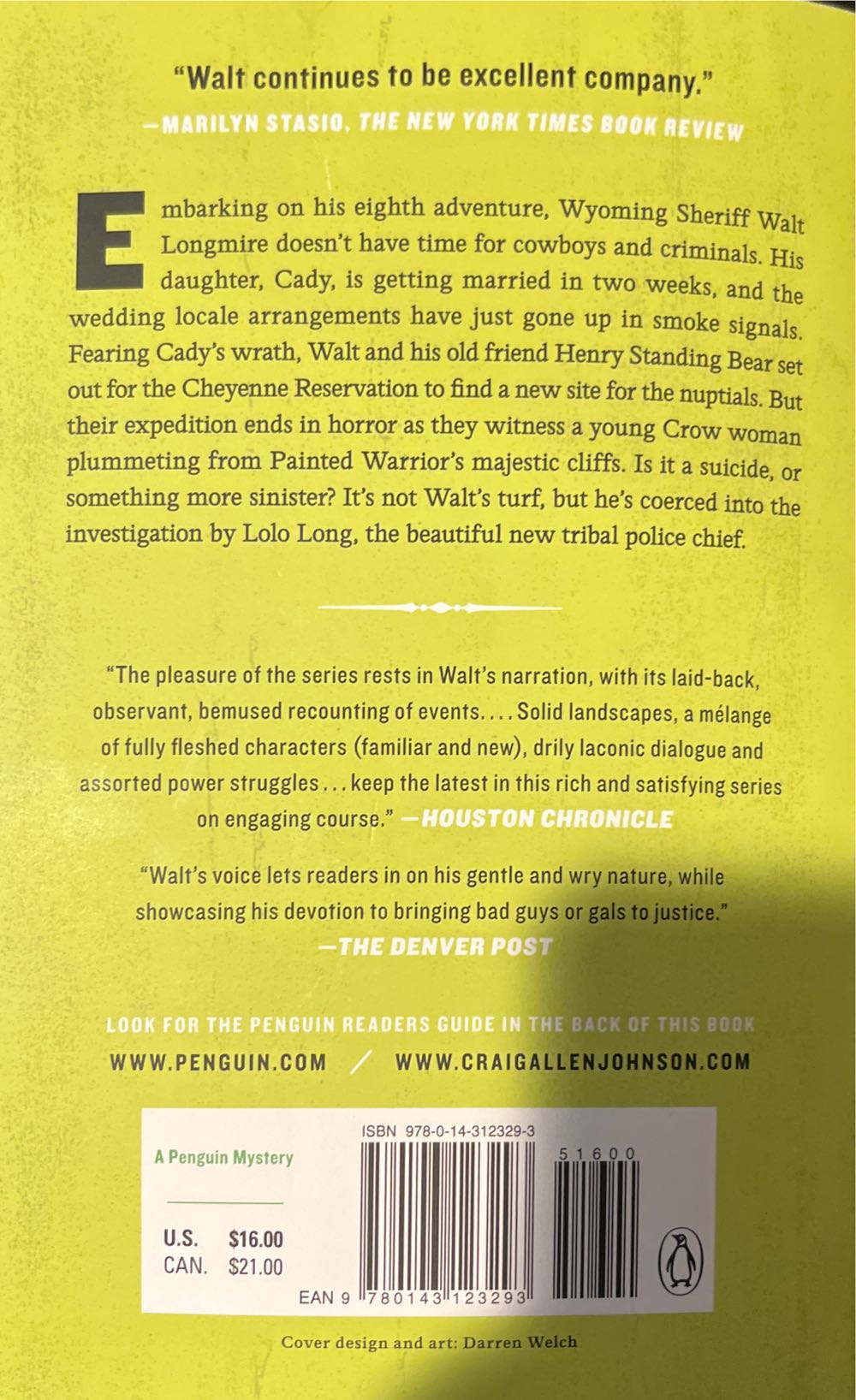 As the Crow Flies - Craig Johnson (Viking Press - Hardcover) book collectible [Barcode 9780670023516] - Main Image 2