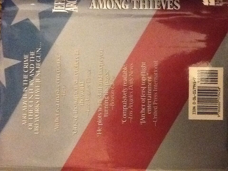 Honor Among Thieves - Jeffrey Archer (HarperCollins - Hardcover) book collectible [Barcode 9780060179458] - Main Image 2