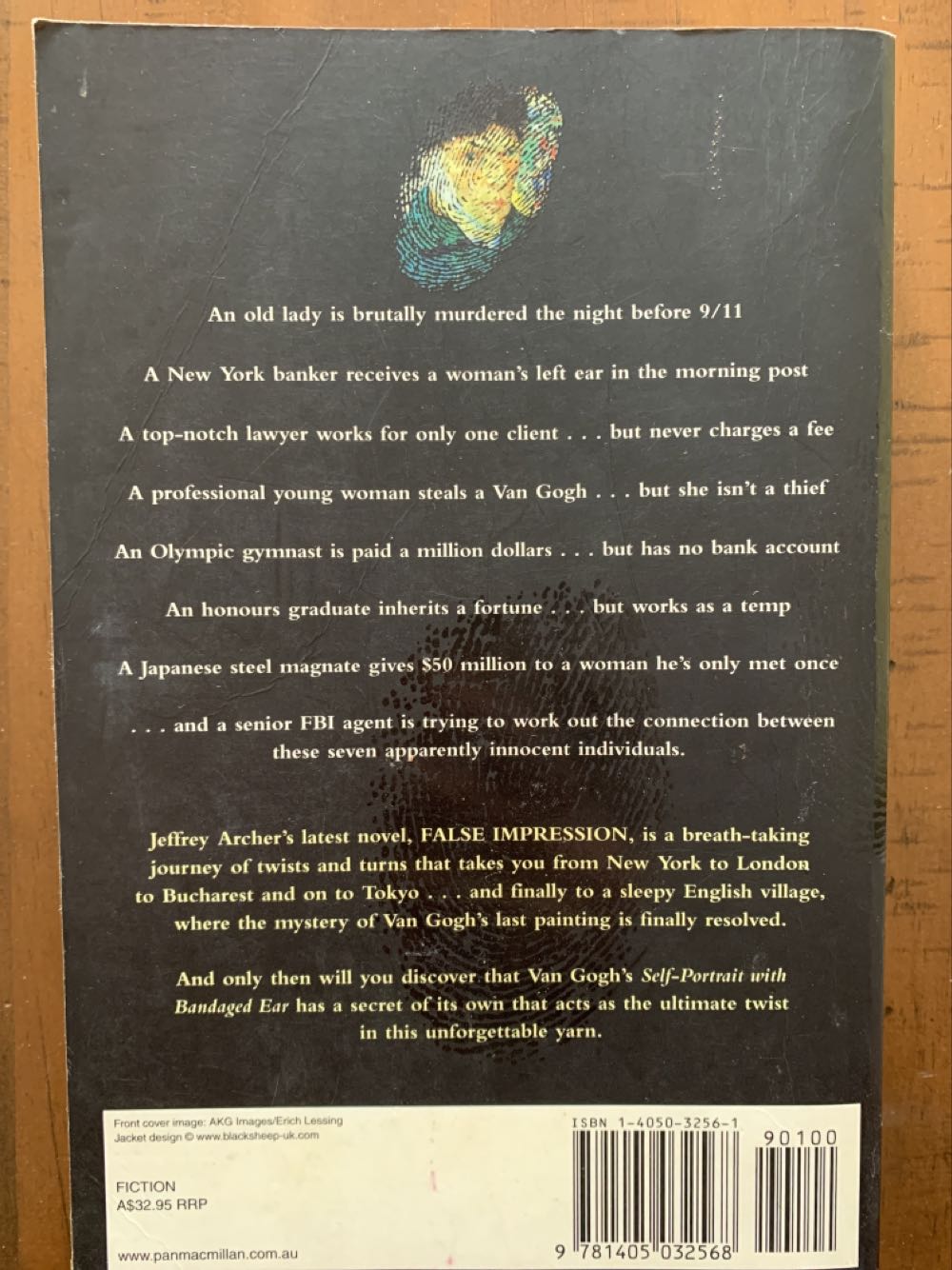 False Impression - Archer, Jeffery (Macmillan - Paperback) book collectible [Barcode 9781405032568] - Main Image 2