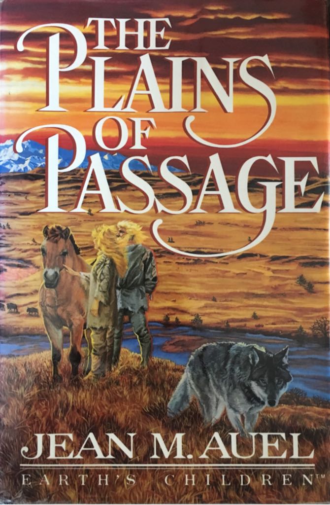 The Plains Of Passage - Jean M. Auel book collectible - Main Image 1