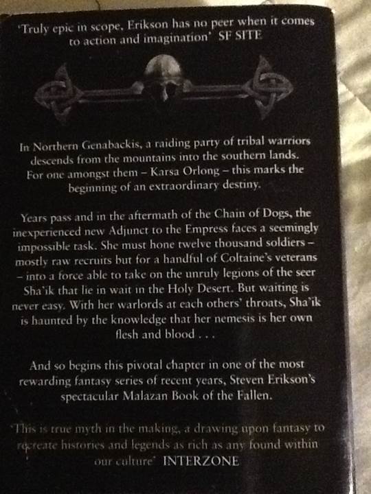 House Of Chains - Steven Erikson (Bantam Books - Paperback) book collectible [Barcode 9780553813135] - Main Image 2