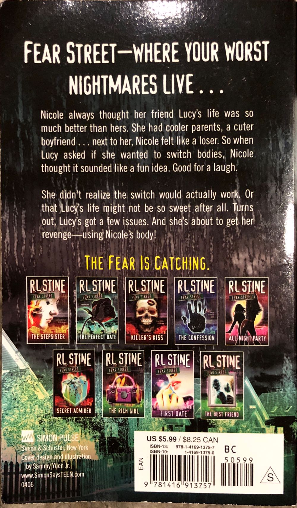 Fear Street: #31 Switched - R. L. Stine book collectible [Barcode 9781416913757] - Main Image 2