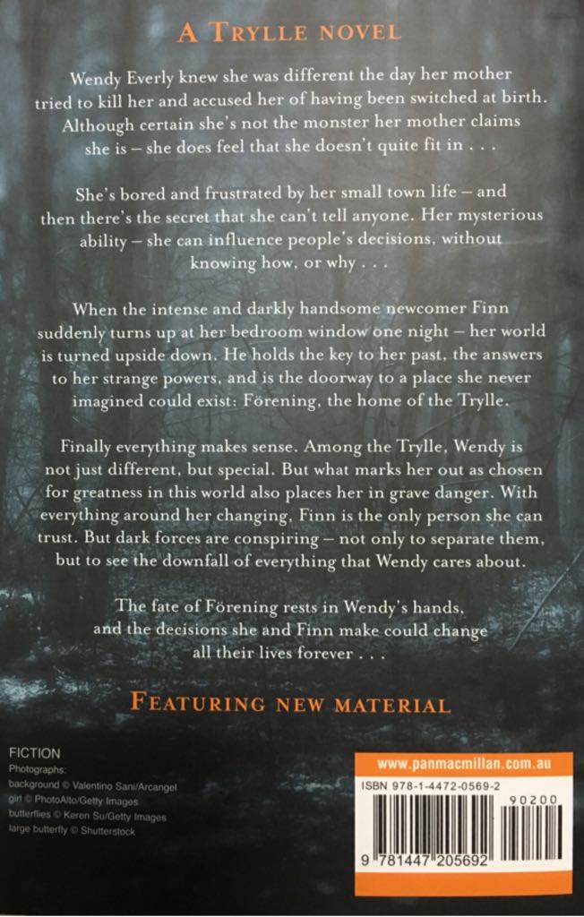 Switched - Amanda Hocking (Tor Books - Paperback) book collectible [Barcode 9781447205692] - Main Image 2