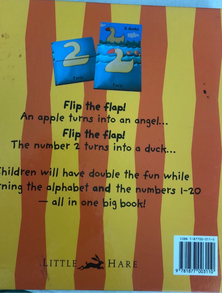 Alphabet and Numbers (Double Delight) - Mary Novick book collectible [Barcode 9781877003110] - Main Image 2