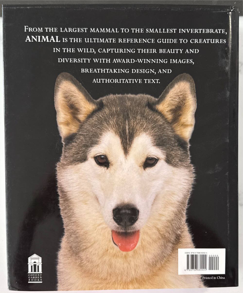 Smithsonian Institute: Animal - Dorling Kindersley (Covent Garden Books - Hardcover) book collectible [Barcode 9780756660024] - Main Image 2